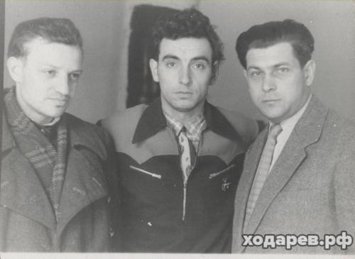 В. Мазницын, В. Бабиченко. Газета Молодой ленинец, 1959 г.